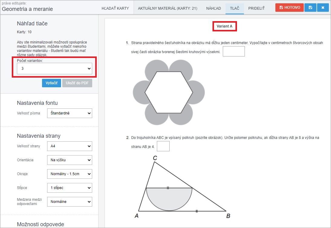 Varianty testov - ilustračný obrázok
